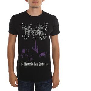 Mayhem De Mysteriis Dom Sathanas black metal rock Official T-Shirt 3XL XXXL NWT